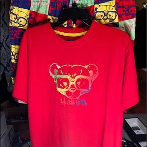 Nice red Hustle Gang men’s extra large outfit only worn one time like brand new